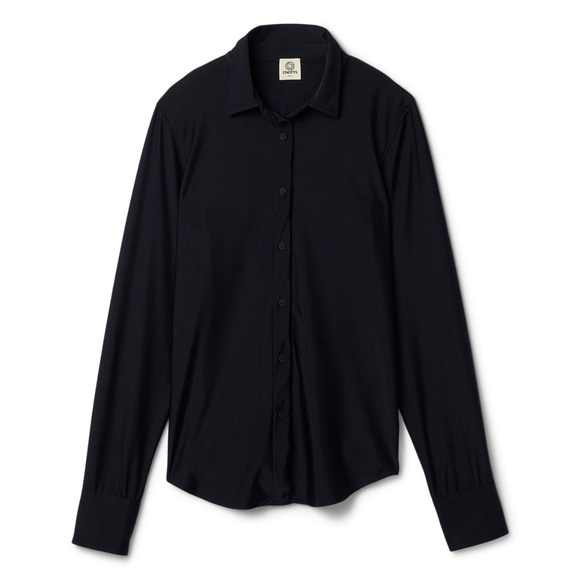 CNCPTS BUTTON UP SHIRT (BLACK) - Picture 1 of 6